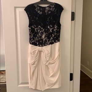 Women’s Marchessa Notte Black Lace dress, Sz 8